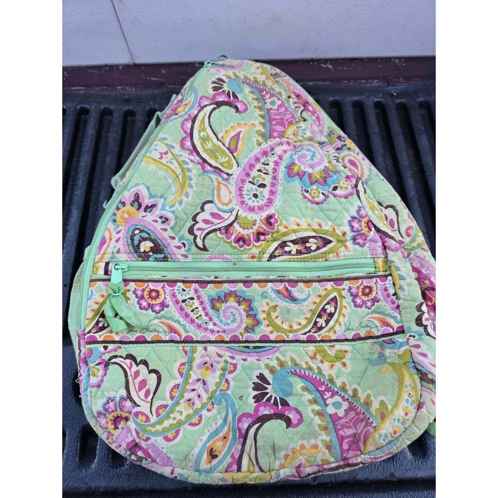 Vera Bradley Sling Tennis Backpack in Tutti Frutti  GUC bright and fun